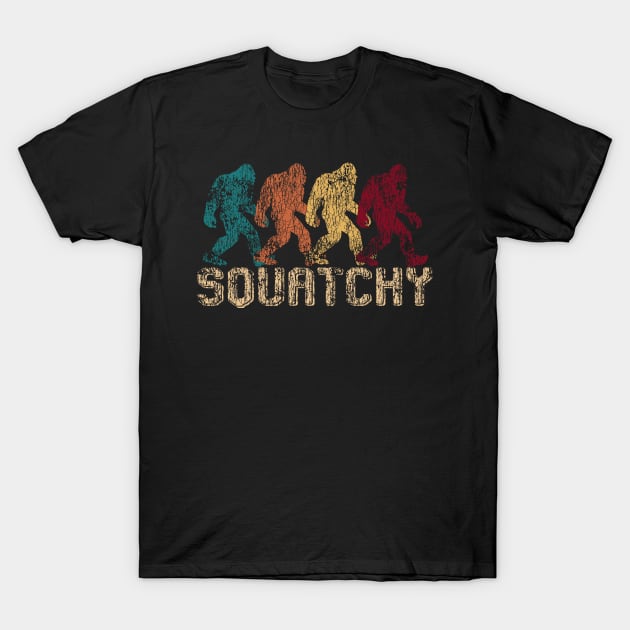 Vintage bigfoot squatchy T-Shirt by Dianeursusla Clothes